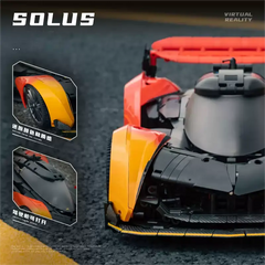 McLaren Solus-GT Building Set – Spray Gradient Finish, Exclusive Molded Accessories, and Ultimate Craftsmanship (2135 Pcs)