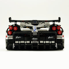 1:8 Pagani Huayra bañado en plata Ultimate Edition (4708 piezas)