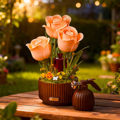 The Flower that Never Fades | Remote-controlled Spray Bottle And Ambient Light