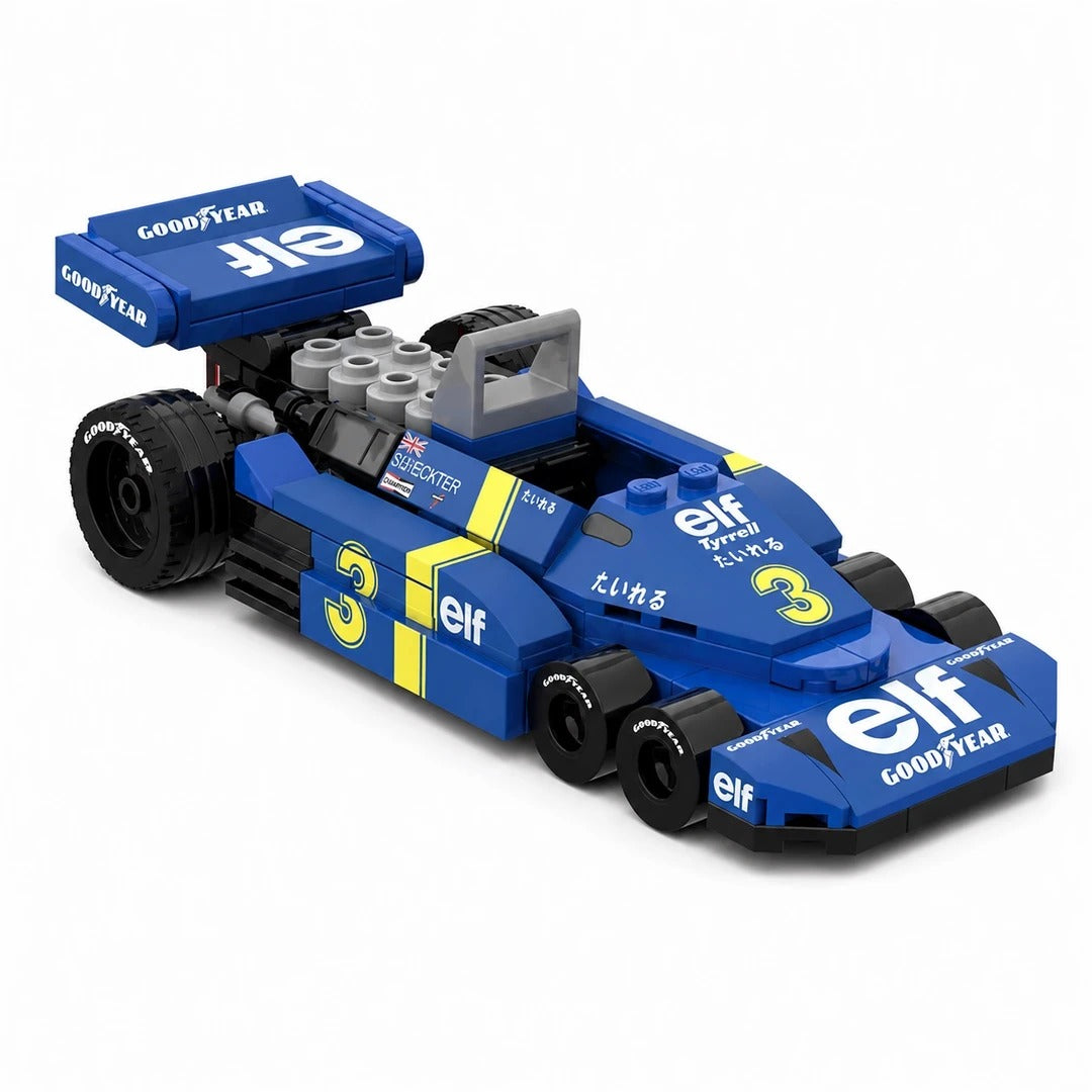 1:24 Tyrrell P34 | Formula Six Racing Car |  Includes a Complete Set of Stickers (163Pcs)
