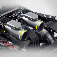 1:8 The Ultimate Track-Built Ferrari 296 Supercar (3729 PCS)