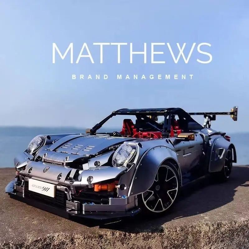 1:8 Sliver Porsche GT2 RS