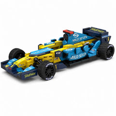 1:24 Renault R25 |  The Legendary Yellow And Blue Chariot | Includes a Complete Set of Stickers (252Pcs)