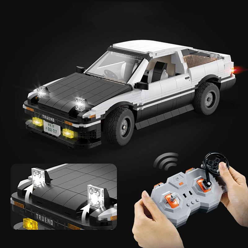 Initial D Toyota AE86, Genuine Authorized collector's Edition(1324 Pcs) - BAV BRICK