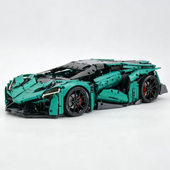 1:8 The Ultimate Ajlani Drakuma | Customized Barrel-Plated Emerald V8 Concept Hypercar (3920+ PCS)