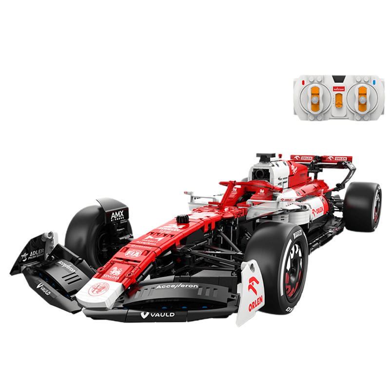 The Official 2022 Alfa Romeo F1 Car ORLEN C42 (1868 Pcs) - BAV BRICK