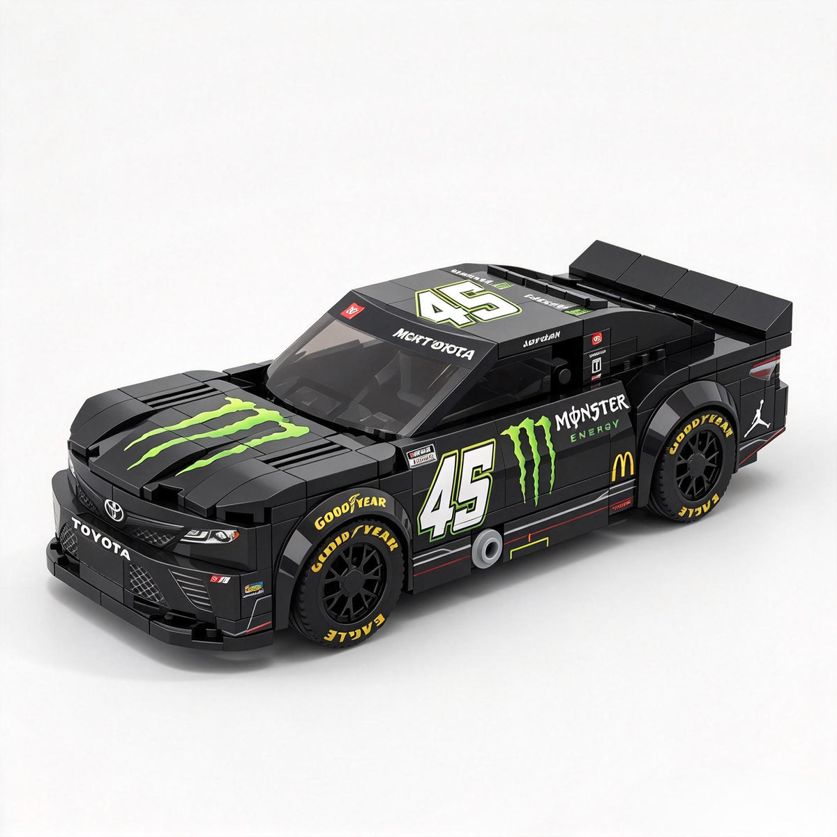 Toyota Camry TRD for 23XI Racing | NASCAR 2022 Busch #45 Monster Energy Livery (311 PCS)