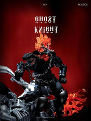 Evil Flame Skeleton Knight Set (1436 PCS)