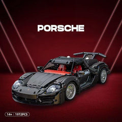 The Ultimate Gun Grey Porsche 918, Two interior designs, Three wheel designs – mix and match as you like.(1972 PCS)