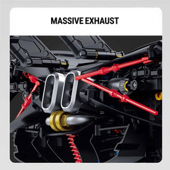 The Ultimate Track-Only 1:8 Bugatti Bolide W16 Hypercar (3332 PCS)