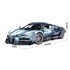 1:8 Bugatti Tourbillon | A Precision Blue Beast | Ultimate Collector's Item (3719 PCS)