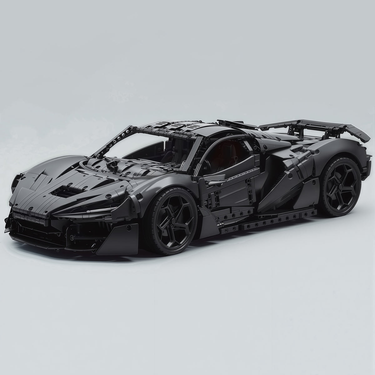 1:8 The Ultimate McLaren W1 | Matte Black Custom Edition | Shipped in Original Gift Box (4200+ PCS)