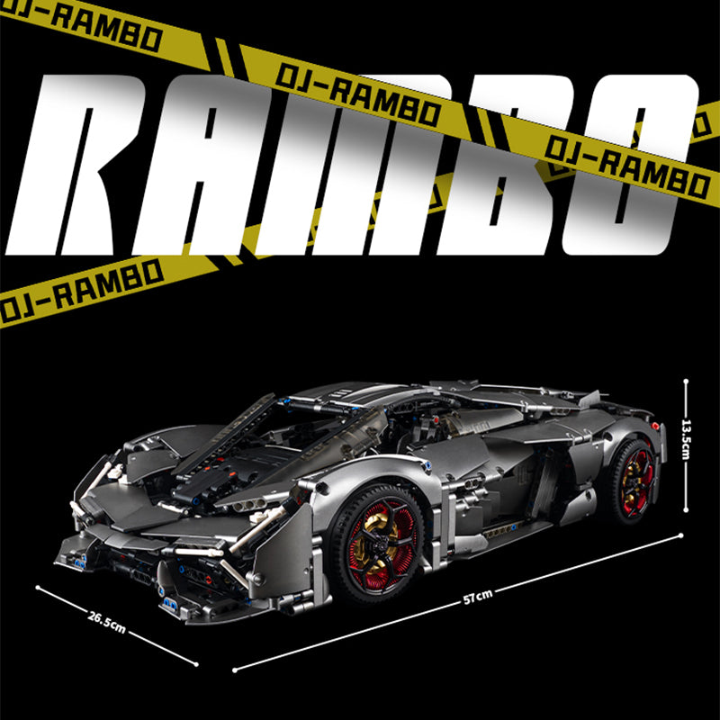 1: 8 Lamborghini TERZO MILLENNIO (3358 Pcs)