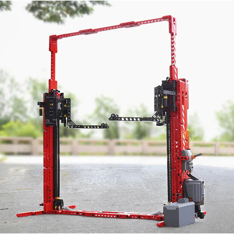 1:8 Electric Car Lift (537 Pcs) - BAV BRICK