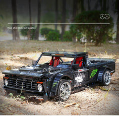 Remote Controlled Slammed Muscle Pickup Truck (3695 Pcs)