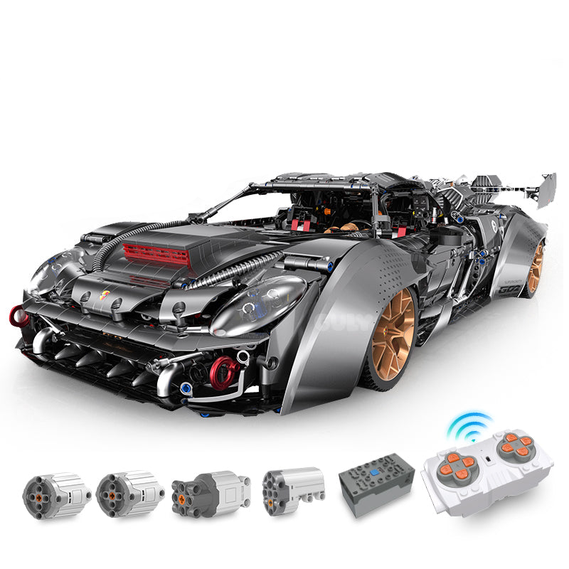 1: 8 Porsche 918 Supercar Full-featured Special Edition with Remote Control (4306 Pcs)