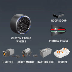 1:8 The Ultimate Lamborghini SC63 | 2024 Endurance (3771 PCS)